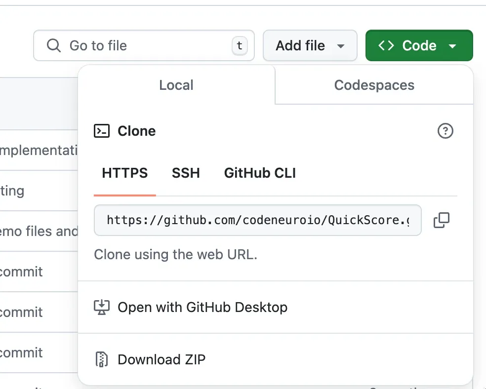 github repo
